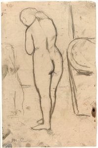 Dessin pour un nu debout, vers 1879