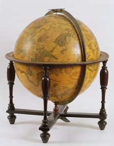 Globe céleste, 1636