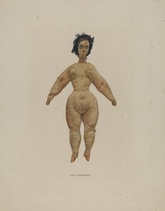 Poupée nue, 1935-1942