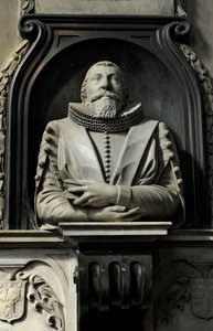 Mémorial à Hugo Barker, 1632 (marbre)