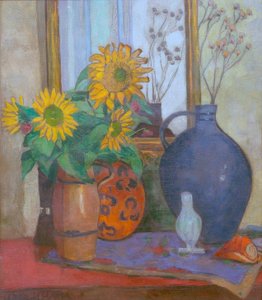 Tournesol avec bol de Matisse