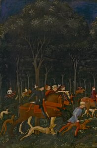 La chasse dans la forêt, vers 1465-70