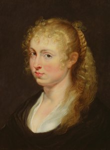 Jeune Femme aux Cheveux Bouclés, vers 1618-20