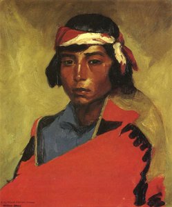 Garçon du Pueblo Tesuque, 1916