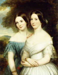 Portrait de deux sœurs, 1856