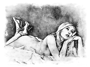 Femme rêveuse