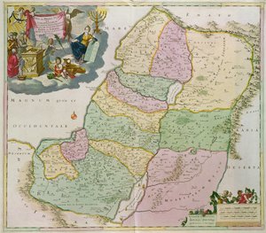 Carte de la Terre Sainte