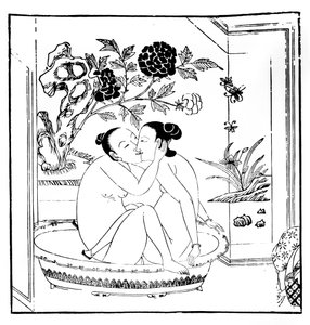 Gravure érotique, chinoise