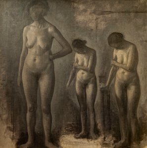 Trois études de nu féminin