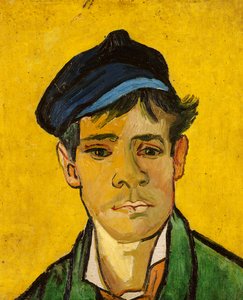 Jeune homme avec un chapeau, 1888