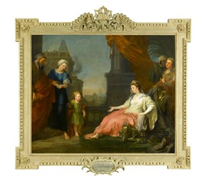 Moïse présenté à la fille de Pharaon, 1746
