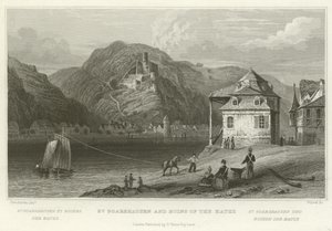 St Goarshausen et ruines de la Katze