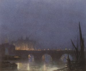 Un nocturne du London Bridge