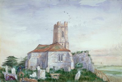 Église Saint-Nicolas, Plumstead, Kent, vers 1800 - AY