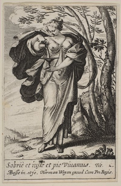 Tempérance, 1636 - Abraham Bosse