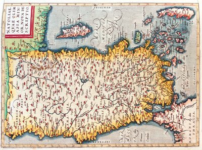 Turquie, Chypre - Abraham Ortelius