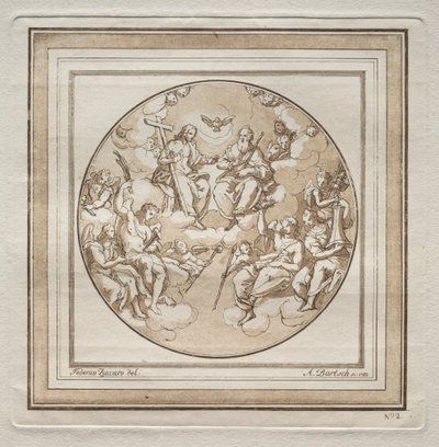 La Trinité, 1782 - Adam von Bartsch