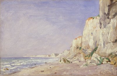 Falaises près de Dieppe, 1862 - Adolphe Felix Cals