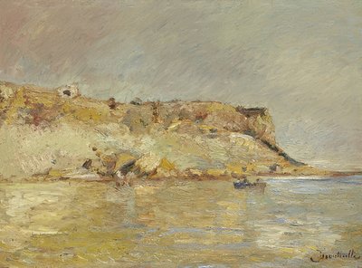 Côte rocheuse - Adolphe Joseph Thomas Monticelli