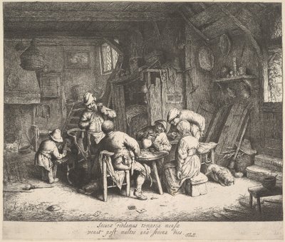 Le Goût, 1610-85 - Adriaen Jansz. van Ostade