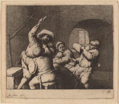 Querelle de paysans - Adriaen van Ostade