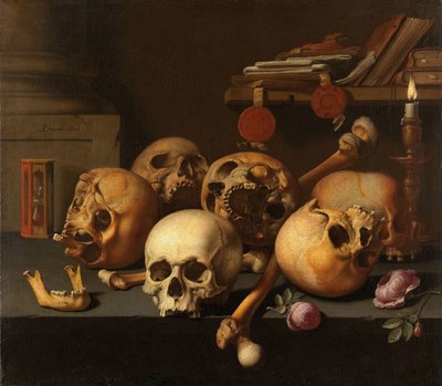 Nature morte de vanité - Aelbert Jansz. van der Schoor