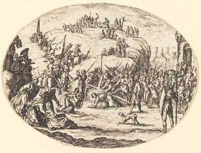 Le Petit Portement de Croix - After Jacques Callot