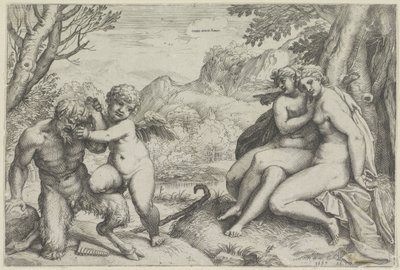 Omnia vincit Amor - Agostino Carracci