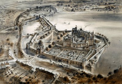 Château de Kenilworth, vers 1575, vers les années 1960 - Alan Ernest Sorrell