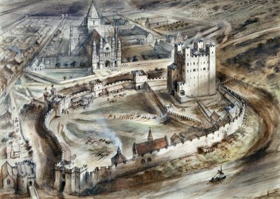 Château de Rochester, 15ème siècle - Alan Ernest Sorrell