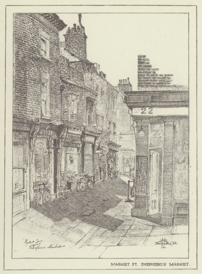 Rue du Marché, marché des bergers - Alan Stapleton