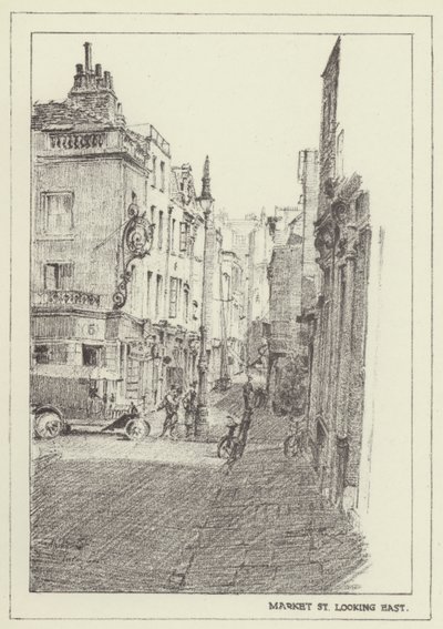 Rue du Marché, vue vers l