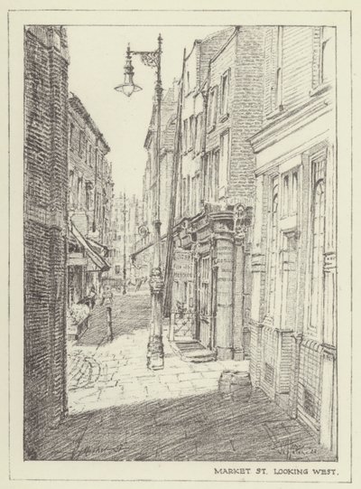 Rue du Marché, vue vers l