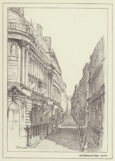 Paternoster Row - Alan Stapleton