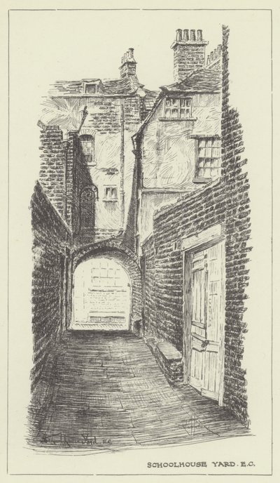 Schoolhouse Yard, EC - Alan Stapleton