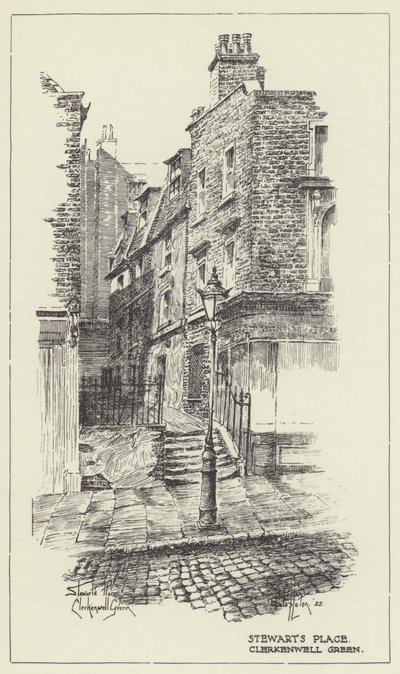 Stewarts Place, Clerkenwell Green - Alan Stapleton