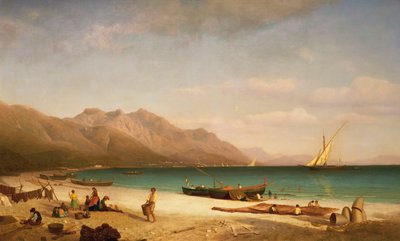 Baie de Salerne, 1858 - Albert Bierstadt