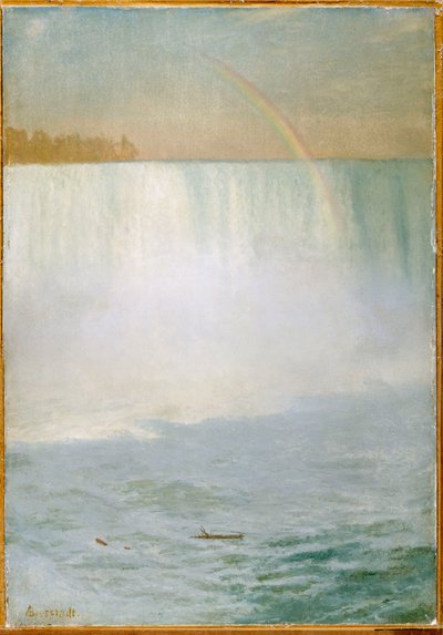 Cascade et Arc-en-ciel, Niagara - Albert Bierstadt