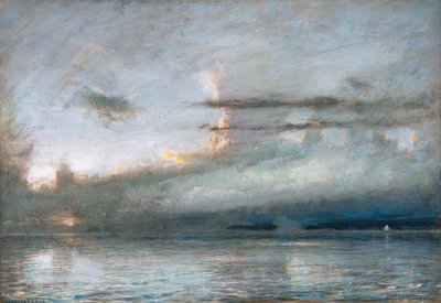 La Terre inconnue - Albert Goodwin