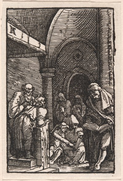 Le Christ disputant avec les docteurs - Albrecht Altdorfer