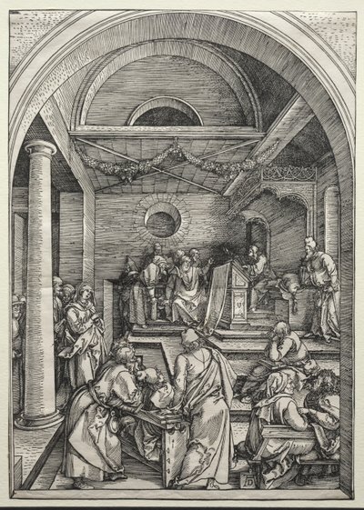 Christ disputant avec les docteurs, vers 1503-1504 - Albrecht Dürer