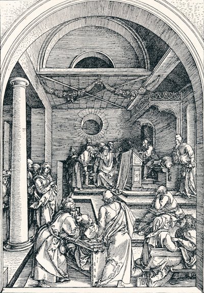 Le Christ parmi les docteurs, 1506 1906 - Albrecht Dürer