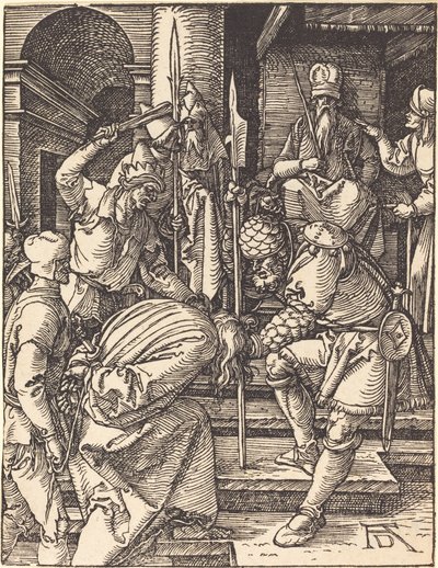 Le Christ devant Anne - Albrecht Dürer