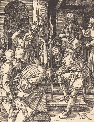 Le Christ devant Anne, probablement vers 1509-1510 - Albrecht Dürer