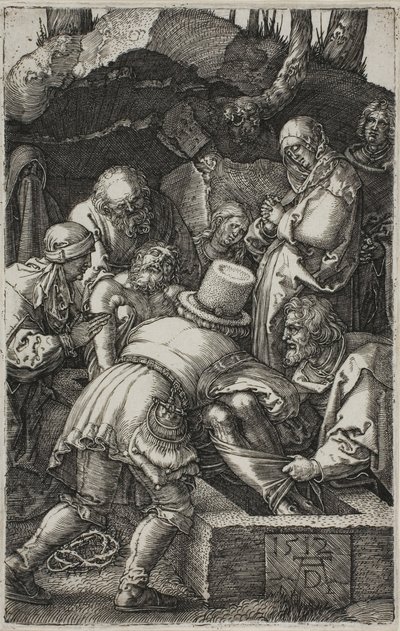 Descente de croix, de La Passion gravée - Albrecht Dürer