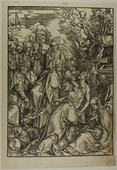 Descente de croix, de La Grande Passion - Albrecht Dürer