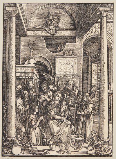 Glorification de la Vierge - Albrecht Dürer