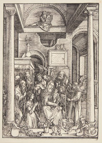 Glorification de la Vierge - Albrecht Dürer