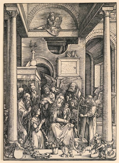 Glorification de la Vierge - Albrecht Dürer