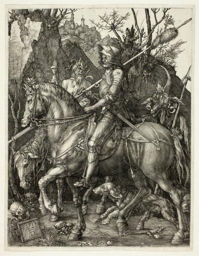 Le Chevalier, la Mort et le Diable - Albrecht Dürer